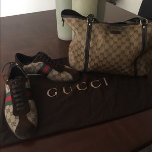 Gucci Purse and Shoes